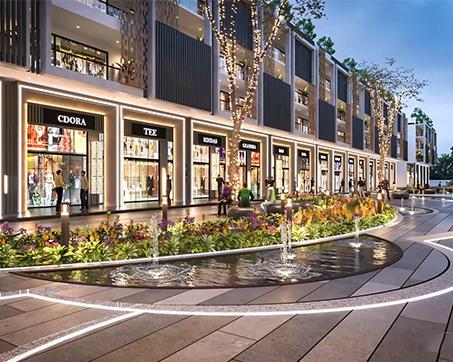 Food Plazas & Rooftop Cafés