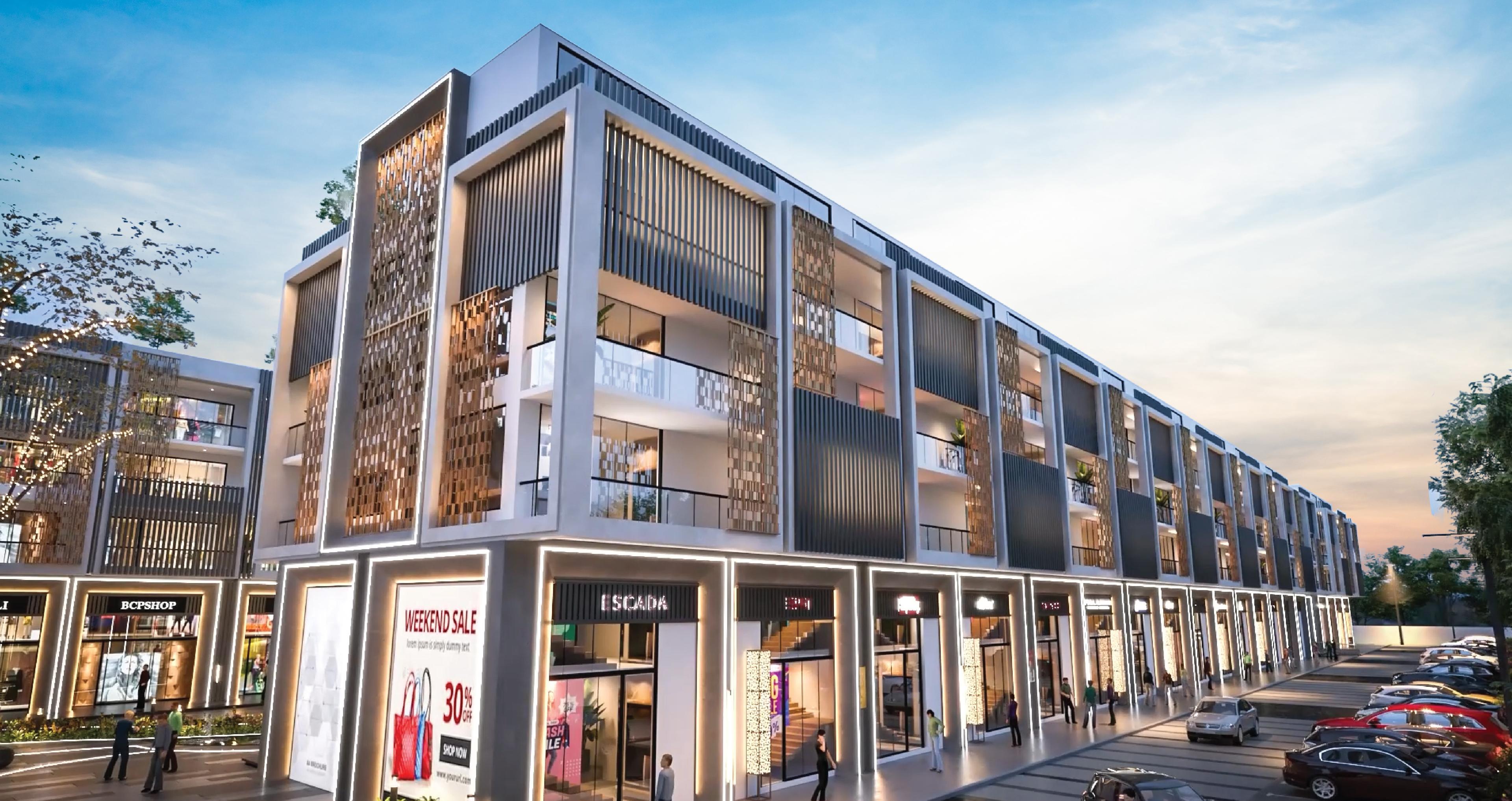 India WorldMart Exterior Render